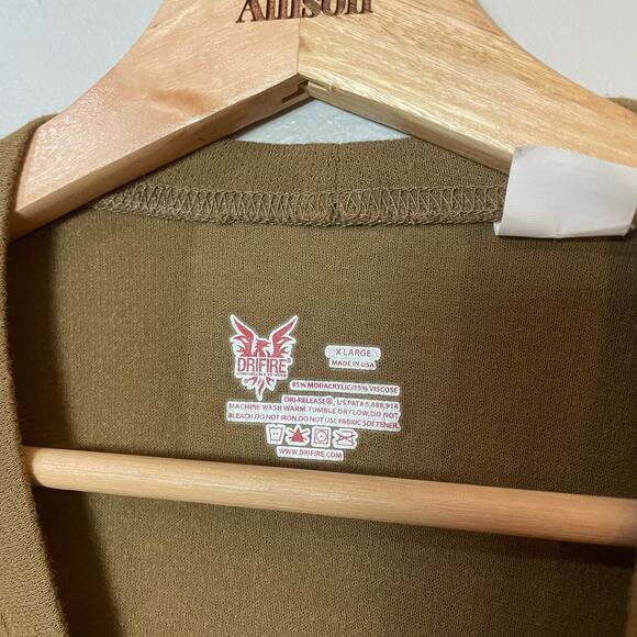 DRIFIRE Flame Resistant SZ XL Military Ultra-Lightweight Base Layer Long Sleeve - Picture 3 of 7